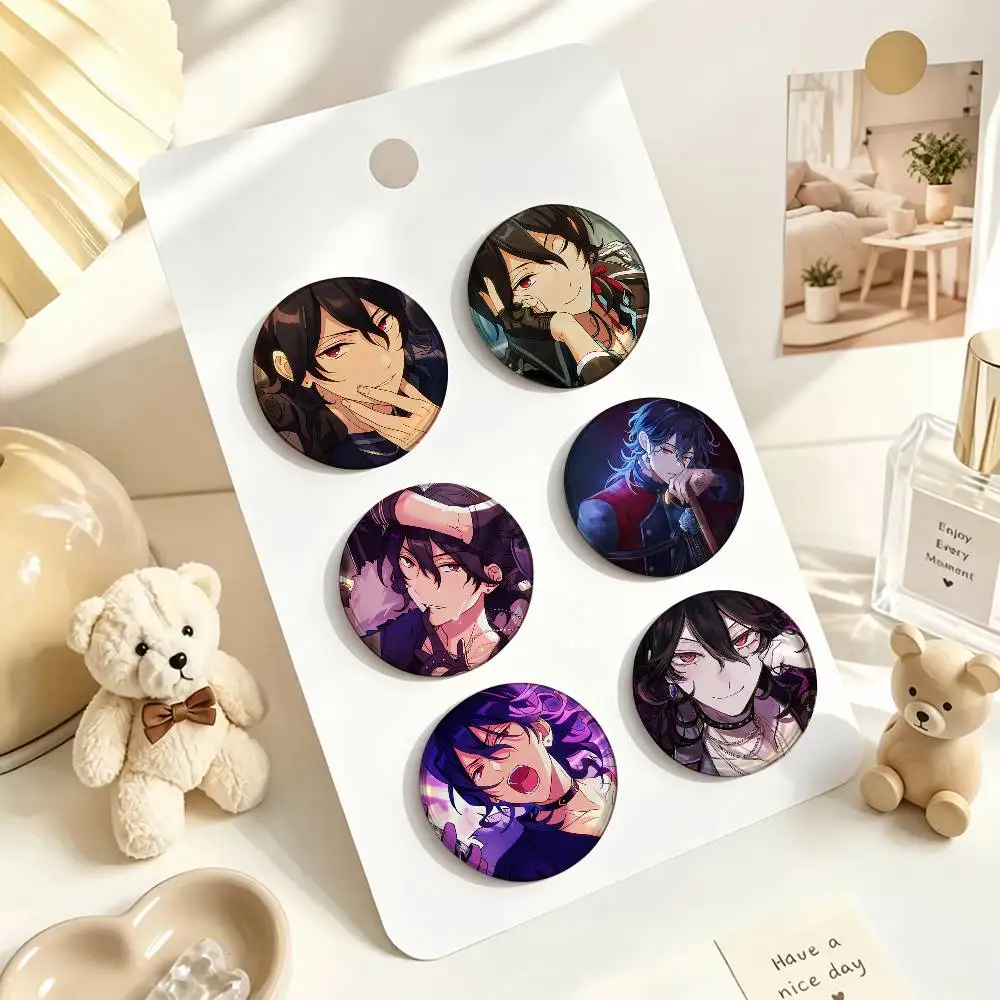 E-Ensemble S-Stars Sakuma Rei Custom Enamel Pin Badges 25mm 32mm 44mm 58mm Backpack Hat Decor Toys Gifts