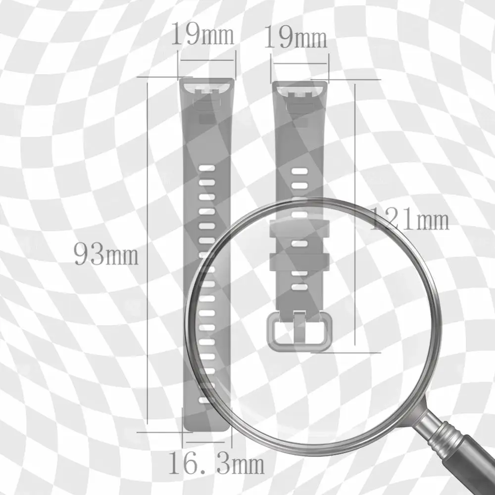 

Silicone Adjustable Watchband Wrist Strap Belt for Huawei Band 4 Pro TER-B29S