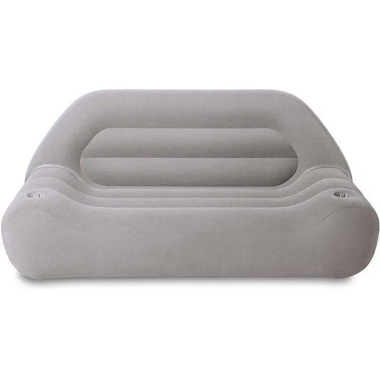 2026 Modern PVC Four-Seater Extendable Free Combination Sectional Sofa Foldable Inflatable Outdoor Camping Furniture for Kitchen
