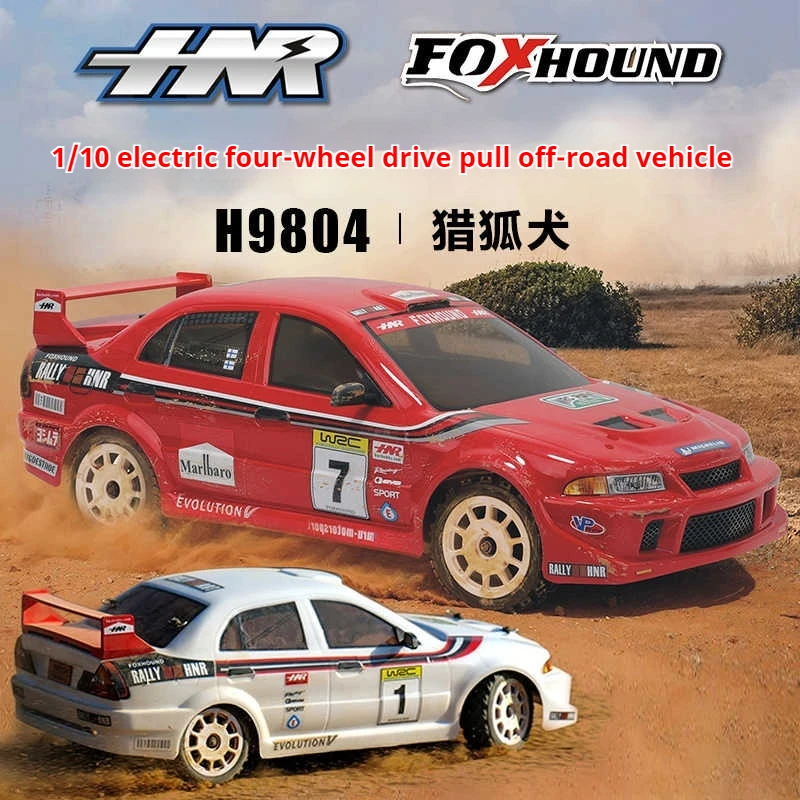 

HNR 1/10 2,4G RC 4WD электрический планшетный дрифт-автомобиль H9804 FOXHOUND бесщеточный 1,2 мм толщина ПК с мягким корпусом игрушка для взрослых с дистанционным управлением