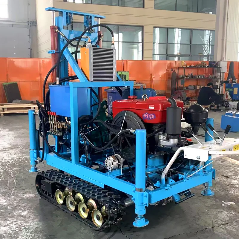 

Customized Diesel Hydraulic Wheel-Type Portable 100-200m High Efficiency Customizable Drilling Machine Water Well Drilling Rig