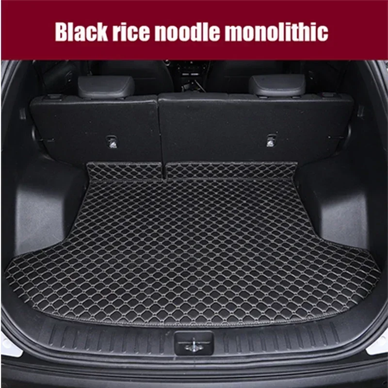 Leather car trunk mats for Mercedes Benz CLA 2013 2014 2015 2016 2017 2018 2019 Non-slip and easy-to-clean custom car trunk mat