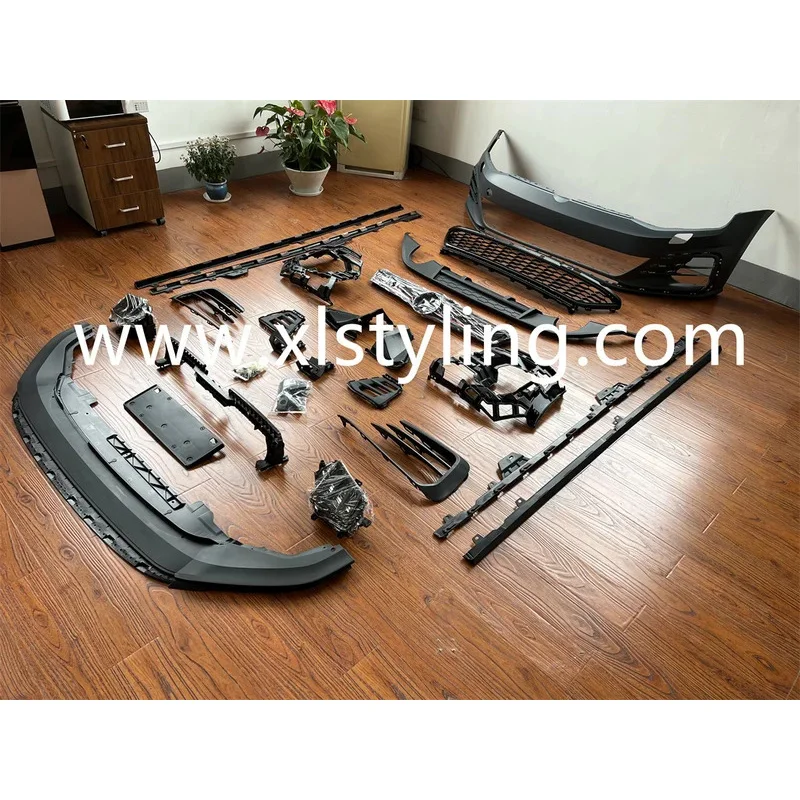 

Factory hot salesAuto Modified High Quality PP Material Front Bumper with Grill for V W 7 2013-2017 Change to 7.5 GTI Body Kit