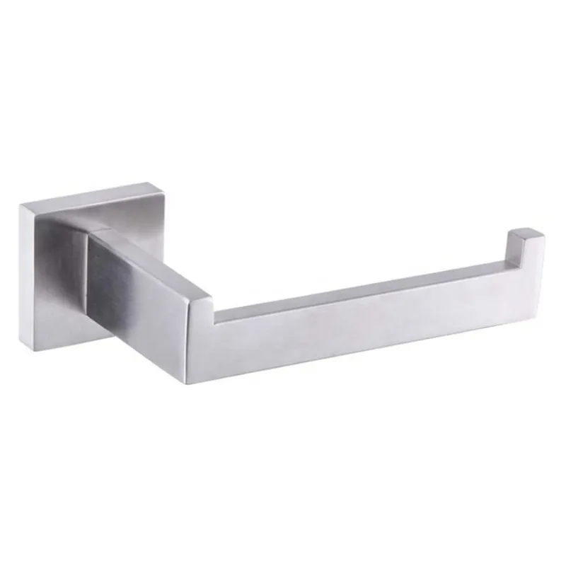 Best-selling bathroom accessories SUS304 stainless steel wall-mounted brushed and polished toilet paper holder