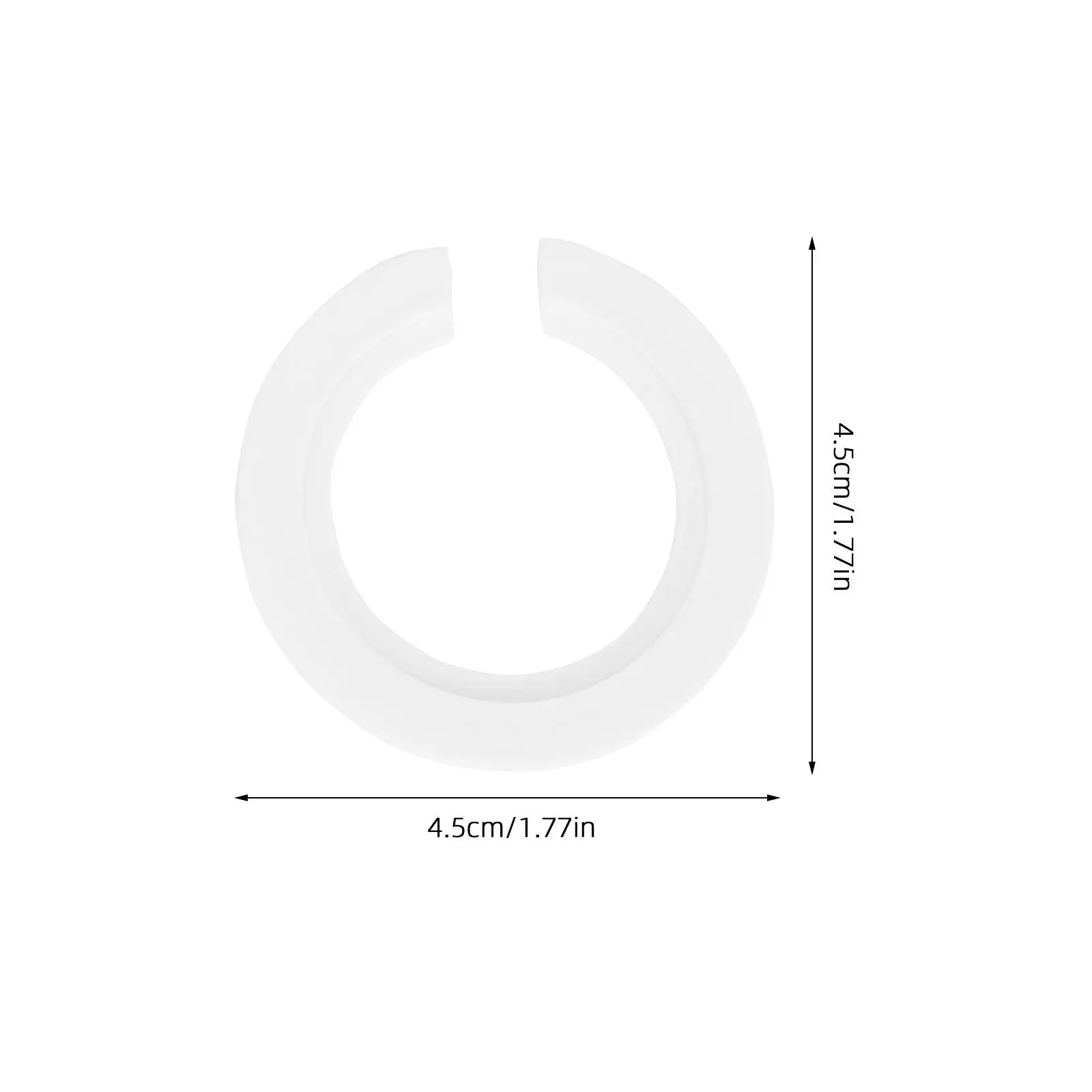 10Pcs Lamp Shade Reducing Ring E27 to E14 Lampshade Converter Professional Plastic Lampshade Accessories Easy Install Compact