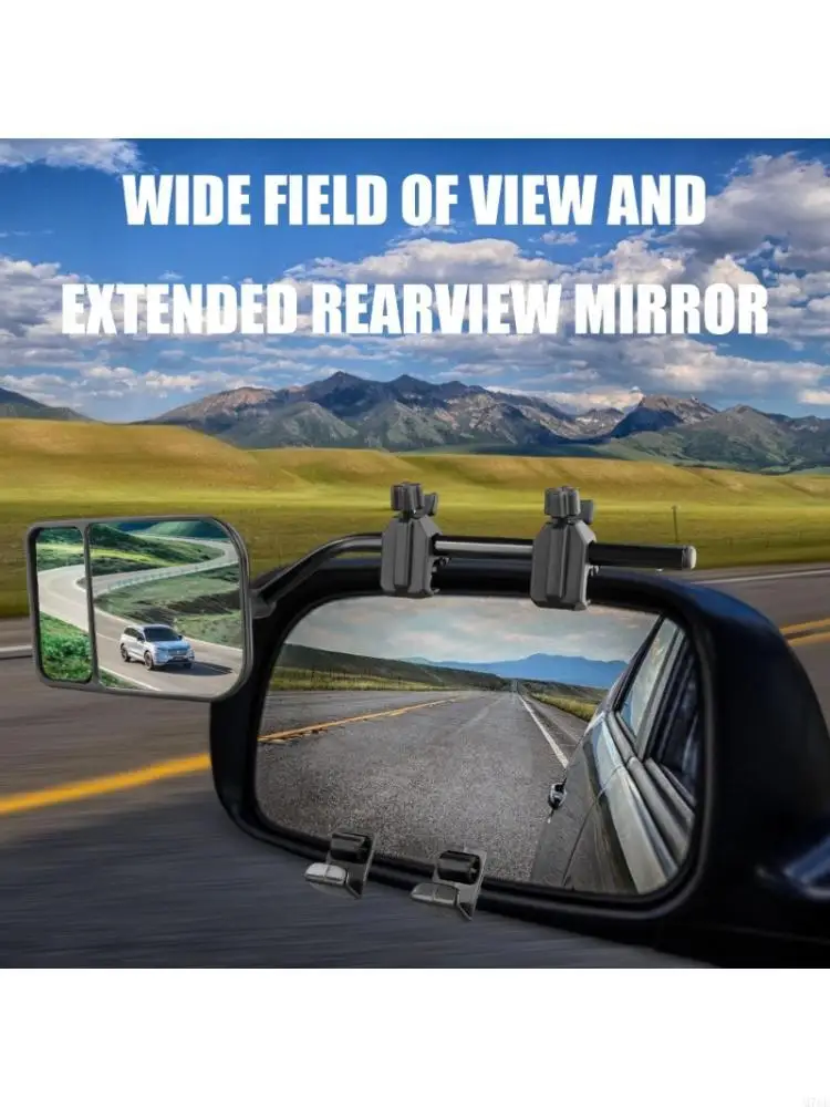 M76E Mounting Band Side Mirror Extension for Broader Rearward View in Daily Driving