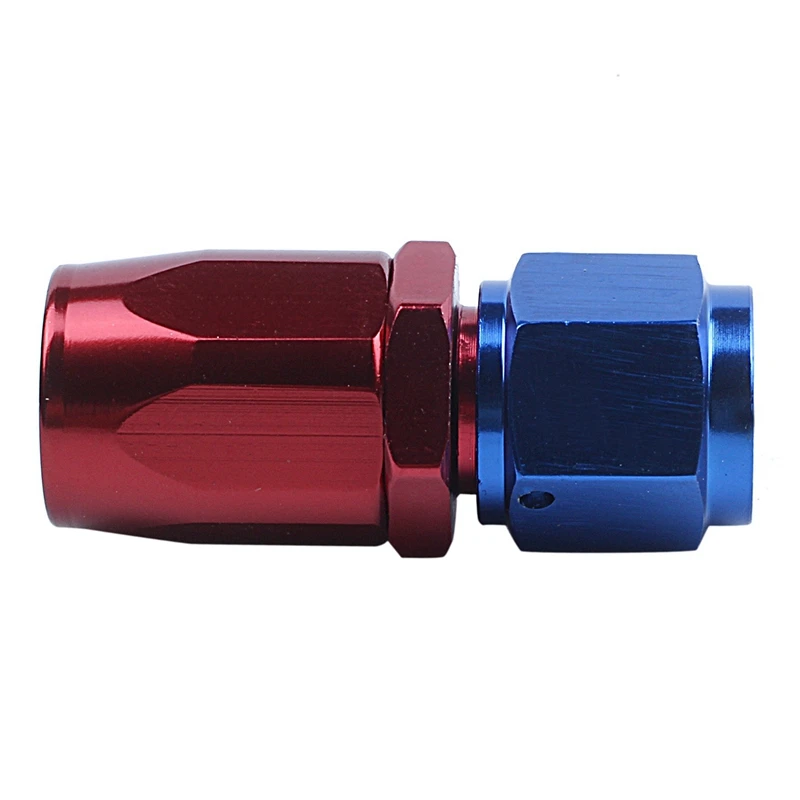 

5X STRAIGHT Turbo Oil Feed Hose Fitting:AN6 8Mm