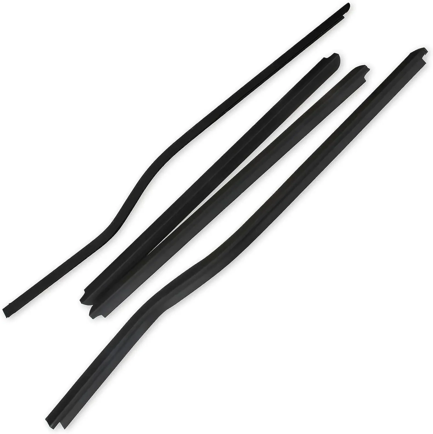 

Weatherstrip Window Trim Sealing Strip Compatible with Ford F250 F350 F450 F550 Super Duty 1999-2016, Exterior Window Weather St