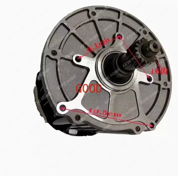 

High-power motor for electric tricycles: 60V/72V, 1800W/1500W DC brushless differential motor, high-speed motor.