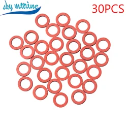 NEW 30pcs Red Seal Gasket Lower Casing for Yamaha Hidea Outboard Motor Engine Parts 20 Pieces 332-60006-0 332-60006 Boat Motor