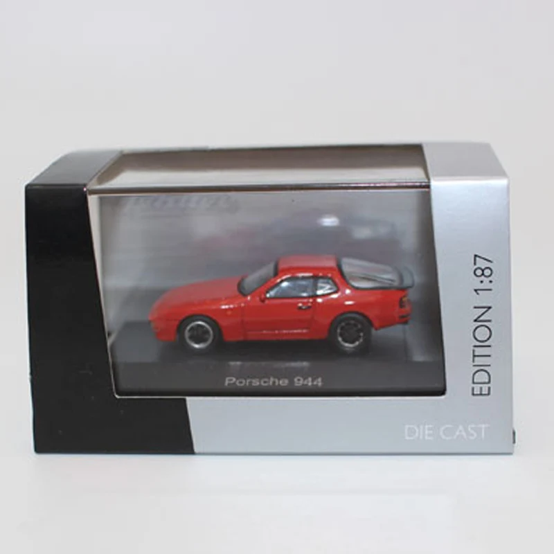 1/87 Scale Alloy Diecast Metal Vehicle 911S T1 944 Sports Car Model Adult Child Boys for Toys Collection Gift Souvenir Display