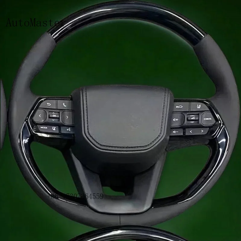 

Руль из карбона и персикового дерева для Toyota Elfa, Master, Sea Lion, HIACE (старая модель, обновленная), новый Alphard 20/30 серии