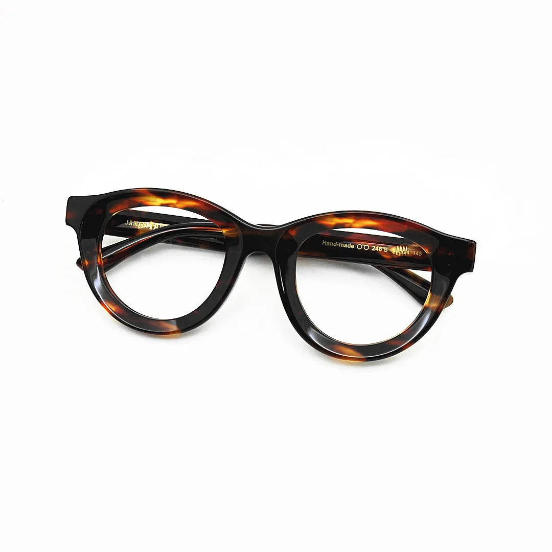 

Belight Optical Belgium Design 8.0mm Thick Acetate JAMES TAR*T Women Men Eyewear Prescription Eyeglasses Spectacle Frame 246