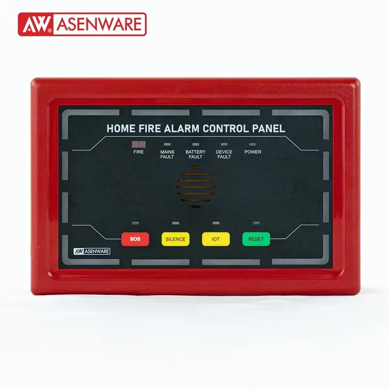 for Home Assistant Fire Alarm Control Panel Long Distance Wireless Connectivity Anti Interference Home Fire Alarms System