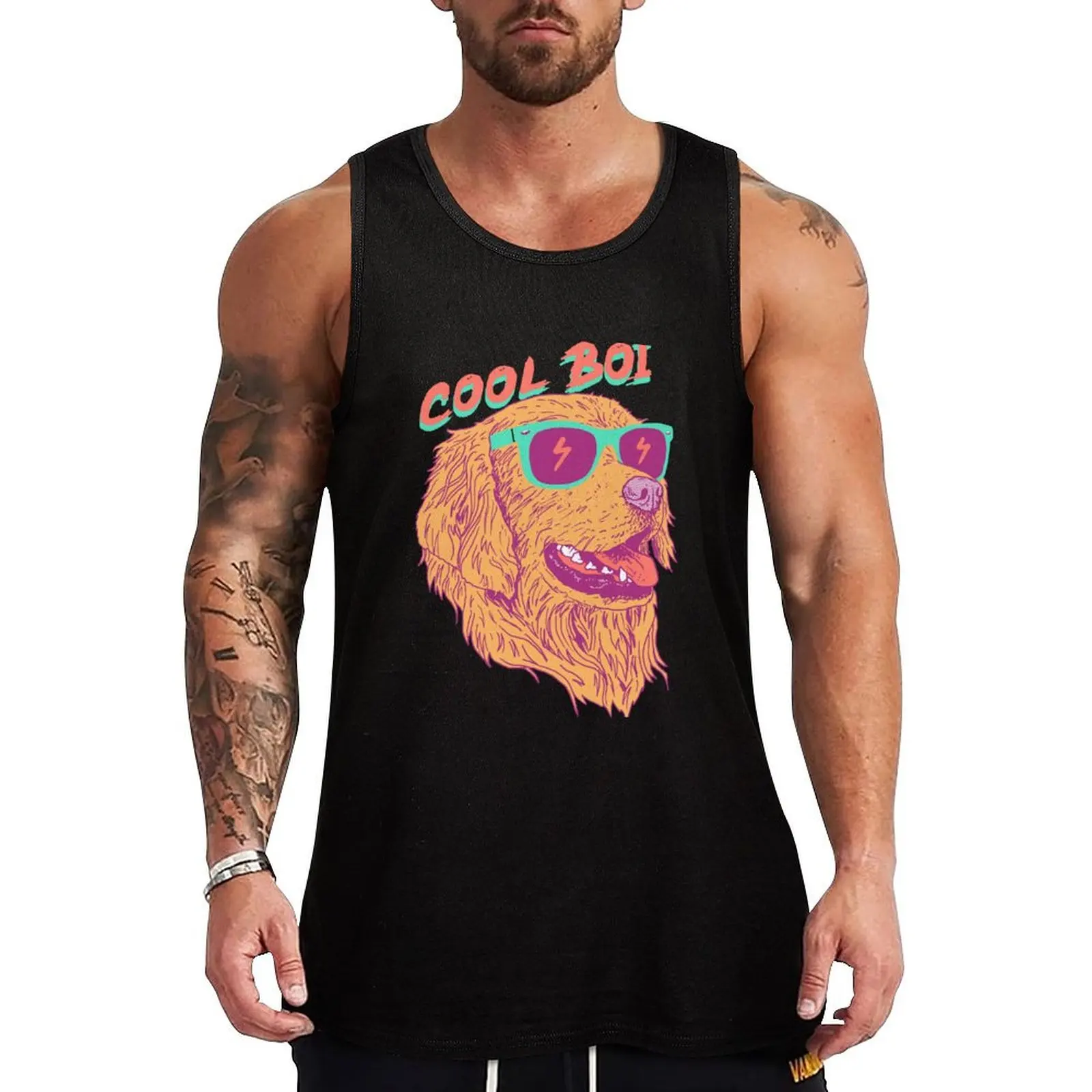 

Cool Boi Tank Top Men's gym t-shirt sports clothes for men men gym t shirt gym