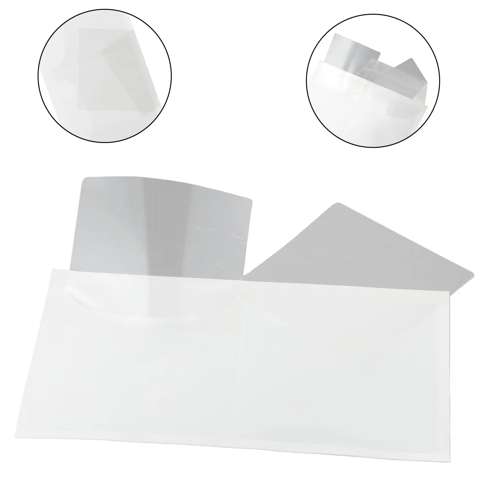 교환 가능한 주차 허가증 홀더 주차 허가증 홀더 포켓 지갑 주차 허가증 홀더 모니터의 밝기