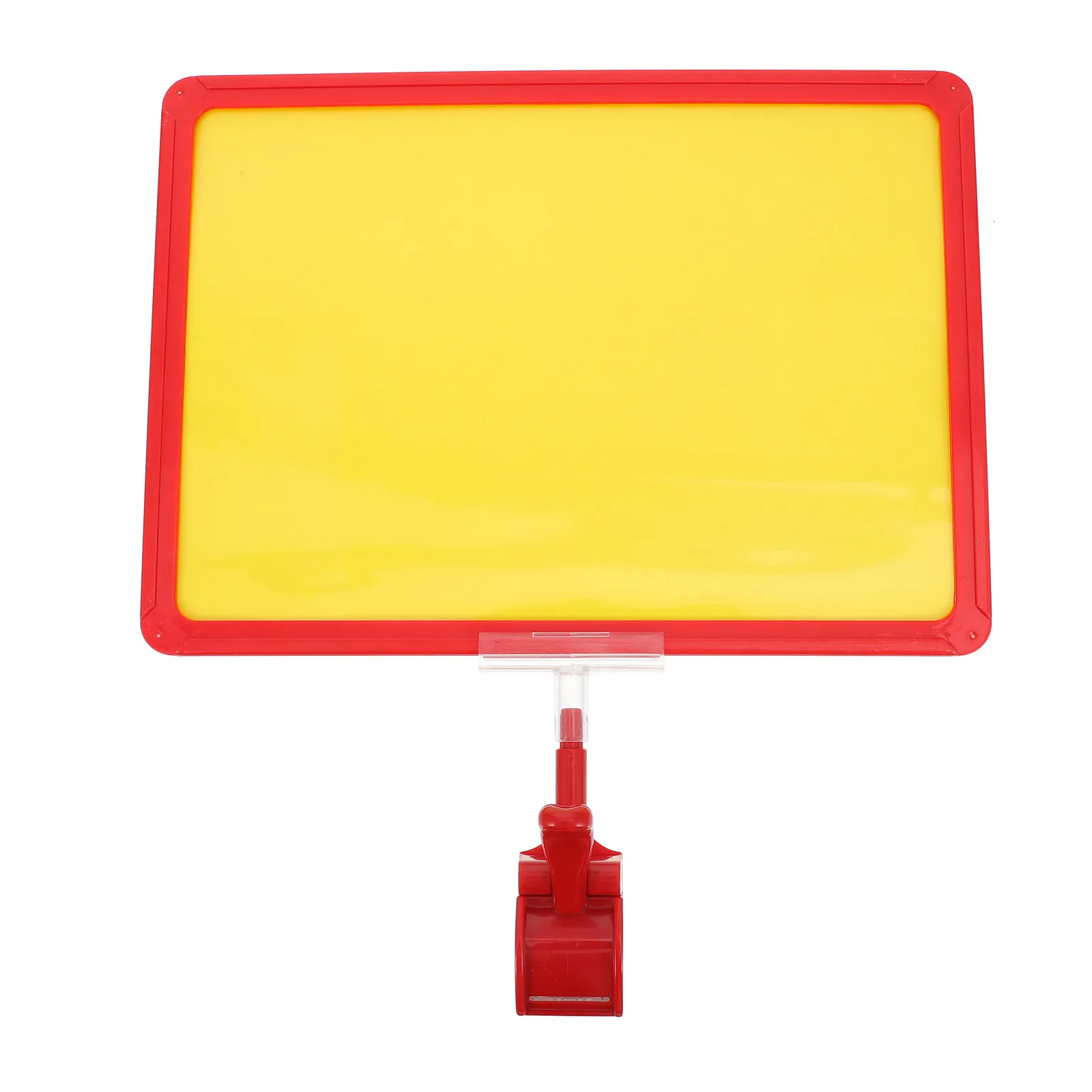 A4 Clip Promotional Sign Holder Small Blackboard Merchandise Label Abs Clips