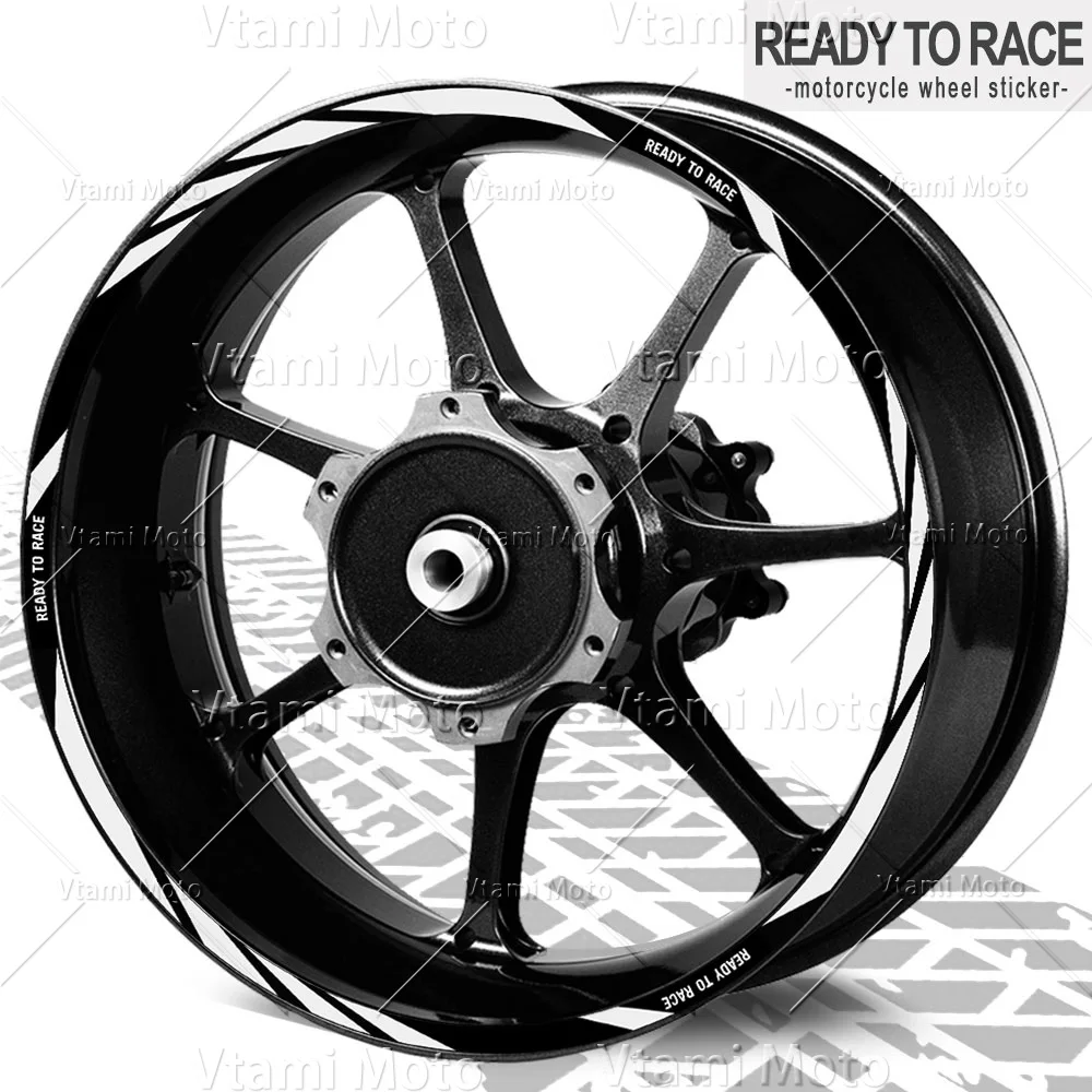 

Reflective Motorcycle Wheel Sticker Rim Decals 17 Inch For KTM Duke 990 890 790 690 390 250 200 1390 Super Duke R