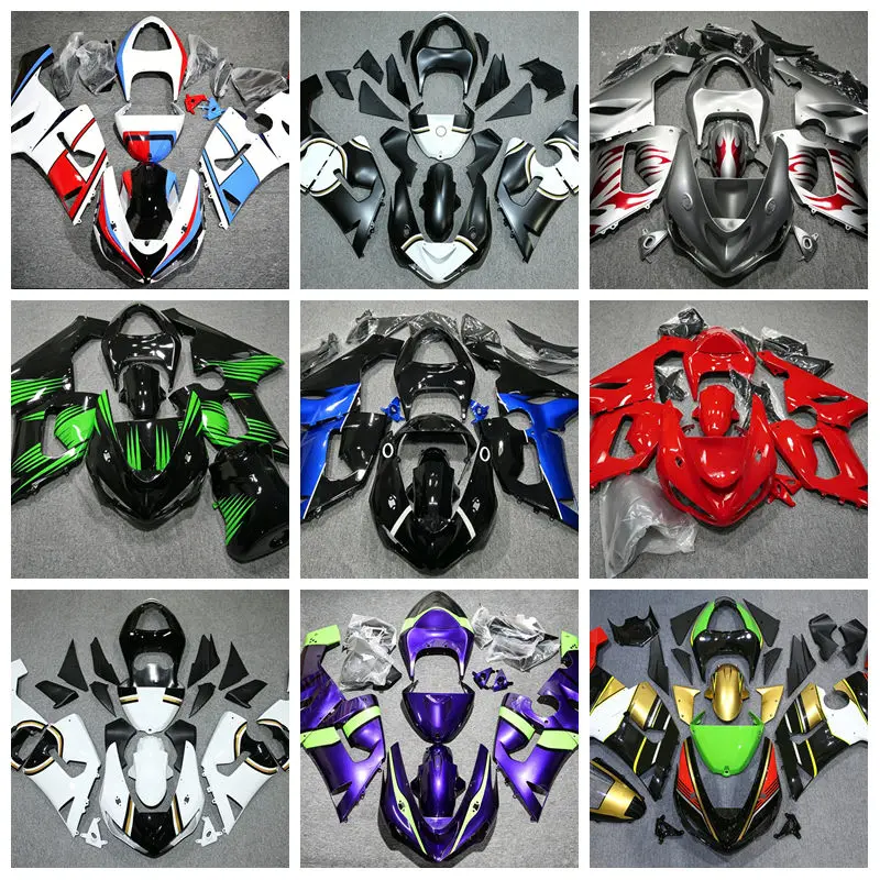 Suitable for kawasaki ZX6R, 636, 2005, 2006 motorcycles modified fairing shell parts Multicolor optional can be customized