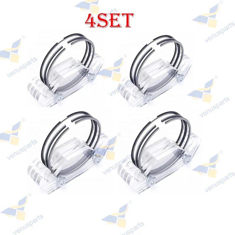 TB45  Piston Ring For Nissan 99.2*2.5+2+3mm 6 Cylinders 12033-2S610 SDN30-152ZZ 23985 Overhaul Rebuild Kit Engine Parts