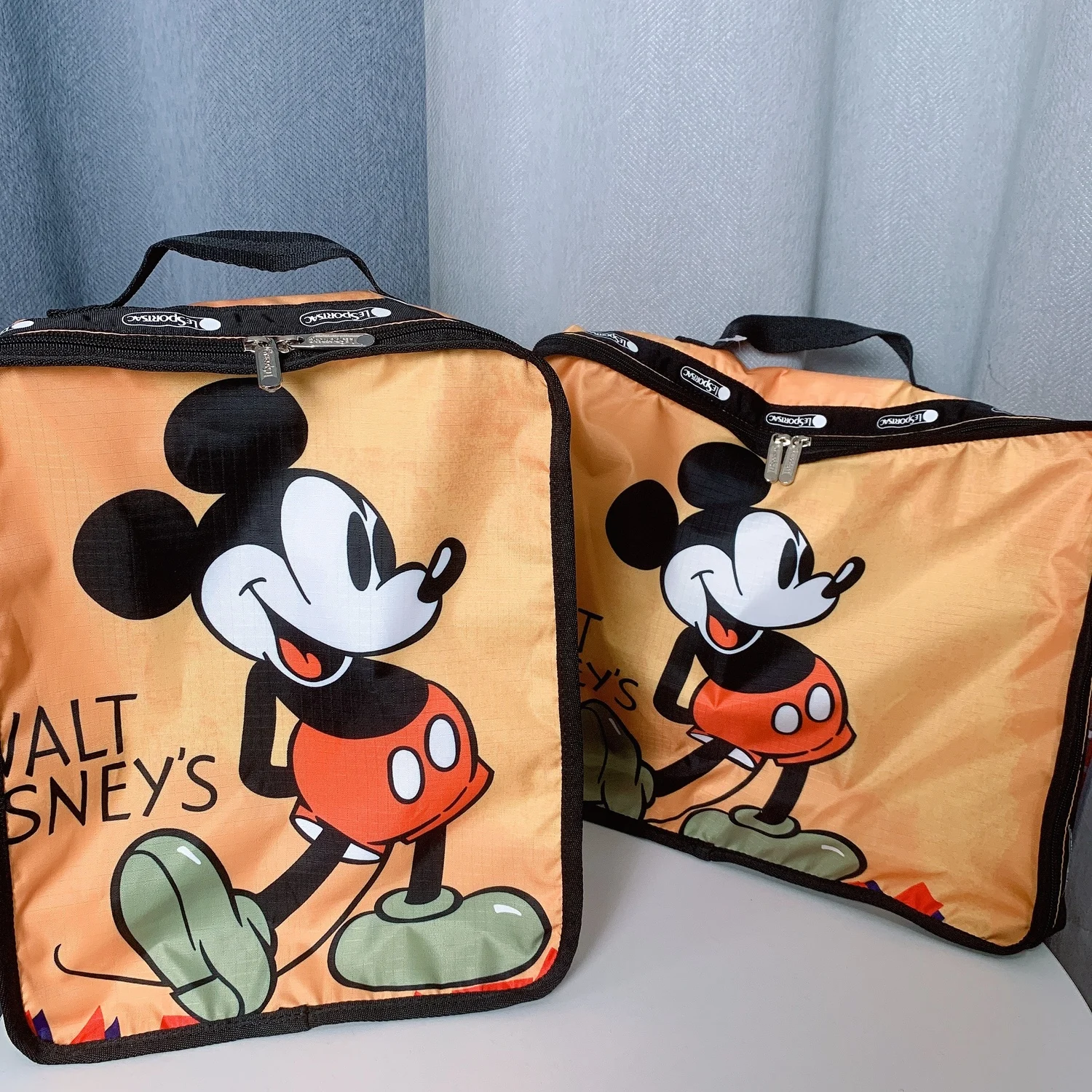 

Travel Toiletry Bag Storage Organizer Small Medium Set of 2 for Lage Clothing Storage Bag Easy to Carry And Use
