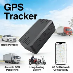 Car Magnetic Pickup Voice Tracker Monitor, 4G, GPS, Remote Monitor, Loss Prevention Locator, Free Platform