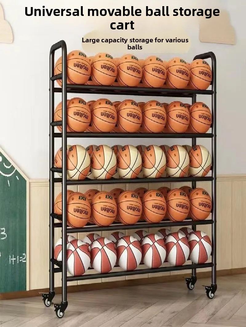 chariot-de-rangement-portable-pour-ballons-de-basketball-volleyball-football-et-autres-equipements-de-sport-–-classification-des-ballons-et-accessoires-sportifs