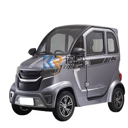 New Energy  EV Electric Vehicle EEC Adult Electric Tuk Tuk Car Four Wheels Passenger Electric Car With 2 Seats