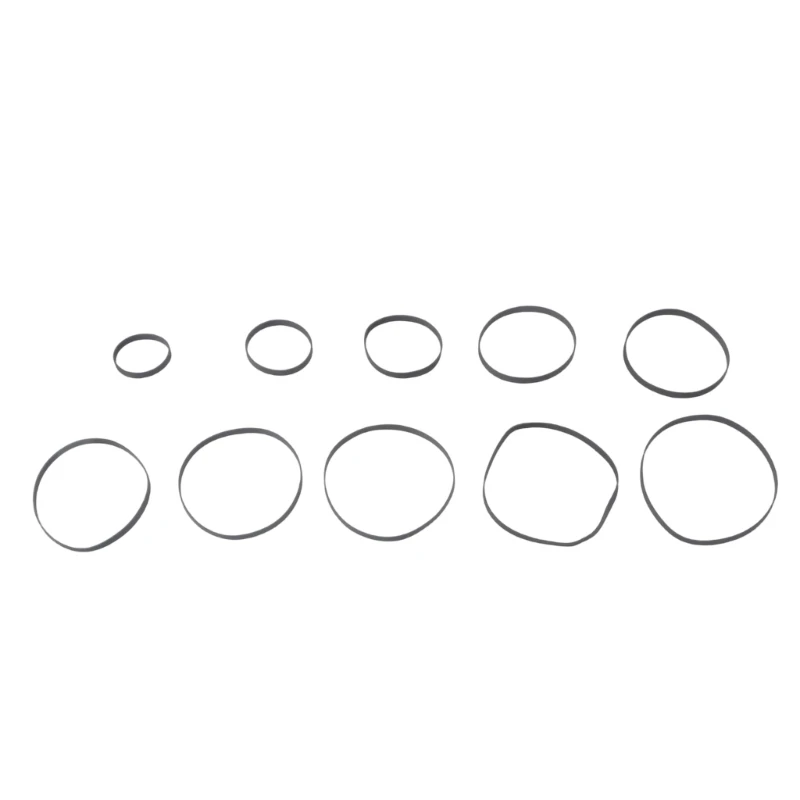 

96GE Wear Resistant 4mm Flat Transmission Belt for Classical Tape Player Easy Replace