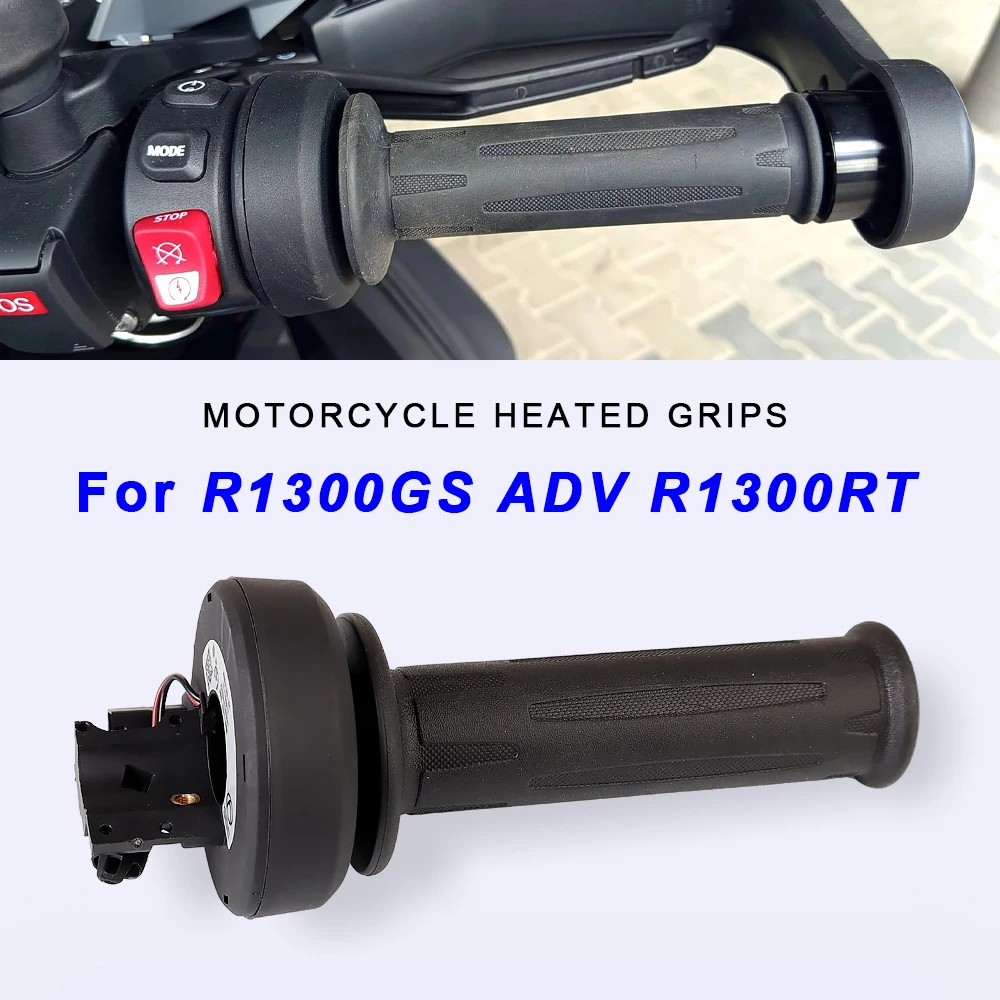 For BMW R 1300 GS Adventure R1300GS ADV R1300RT Motorcycle Heated Grips Right Electronic Throttle Handlebar Grip Accessories
