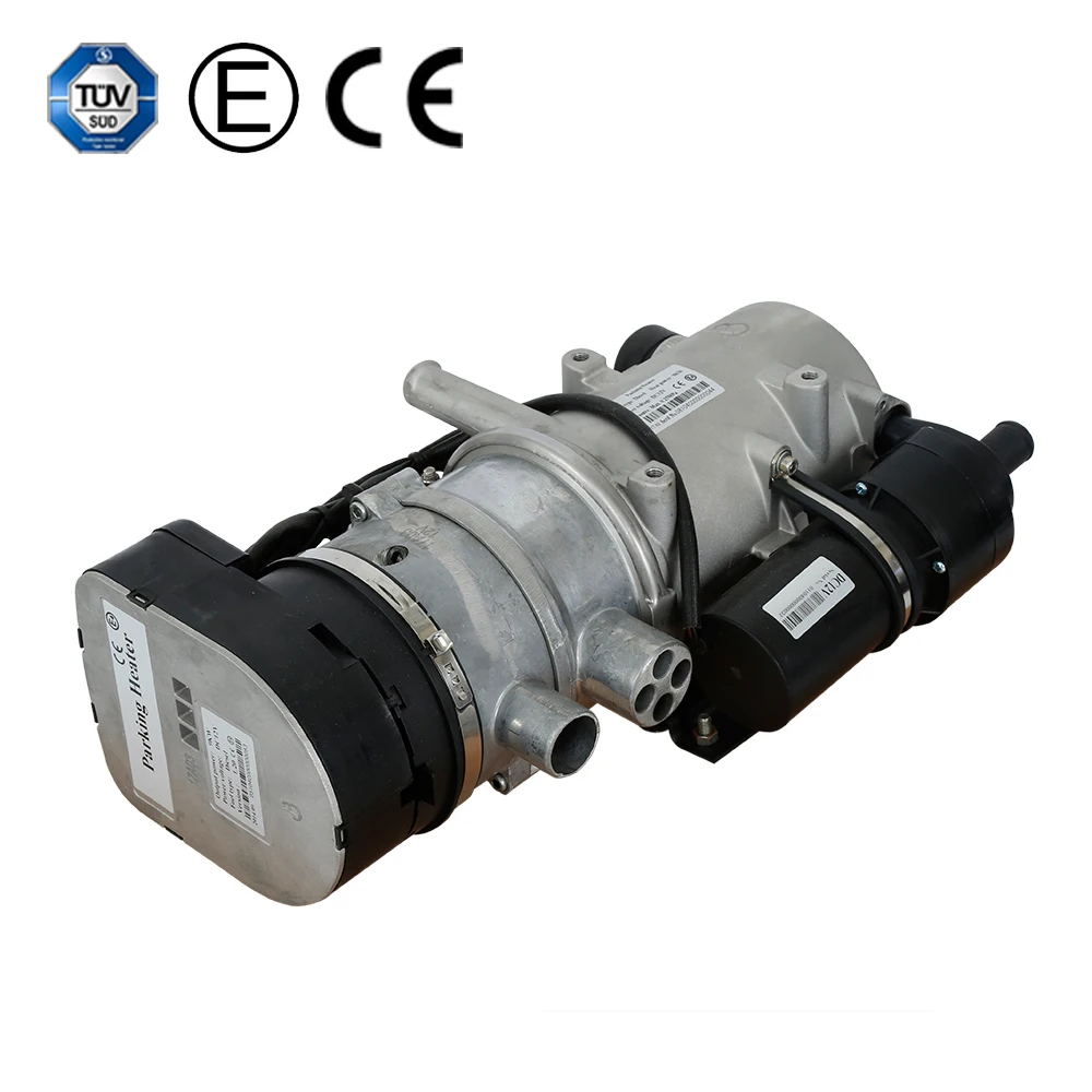 YJH-Q9 12v 24v 9kw Webasto Thermo Diesel Water Liquid Parking Heater With Plastic Fuel Tank