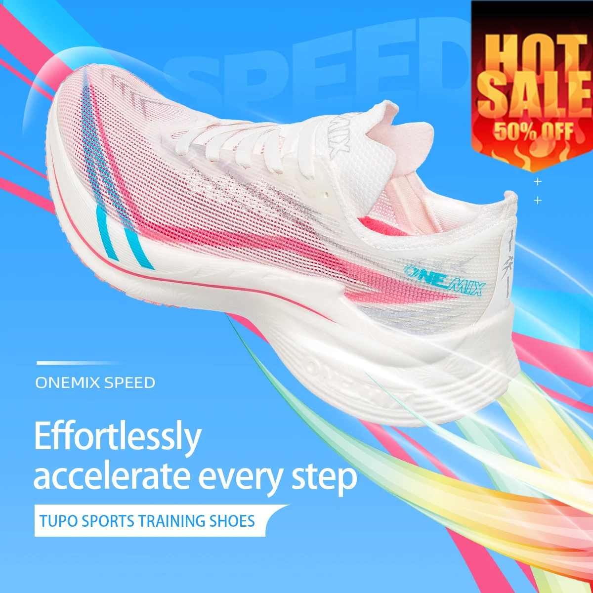 

Кроссовки ONEMIX для бега (мужские и женские) с карбоновой пластиной, профессиональные, для марафона, с амортизацией, ультралегкие, новинка, хит продаж