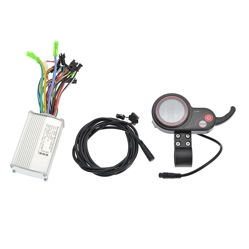 

Electric Scooter Motor Controller Intelligent Brushless Motor Controller + Instrument Display For 10 Inch Scooter 250W/350W Gene