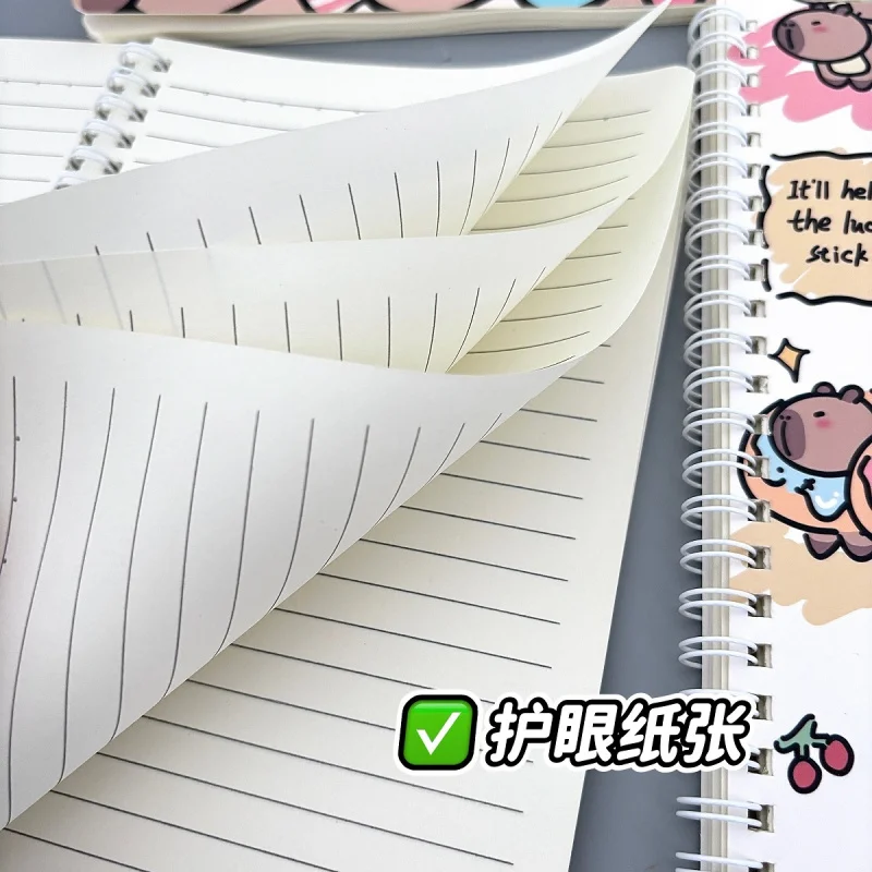Custom Capybara A5 Notebook Ins High-Value Cartoon Cute Student Thickened Diary Notebook Memo Pad