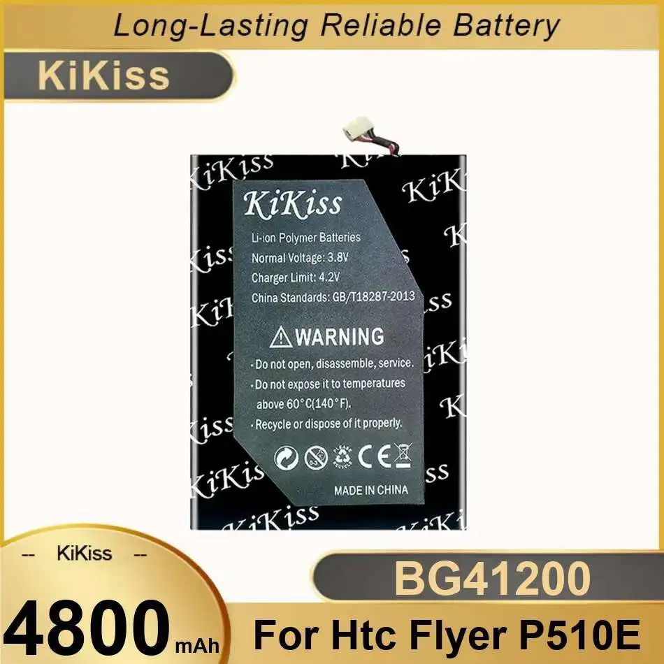 

4800mAh For Htc Flyer P510E Laptop Battery BG41200 Safe