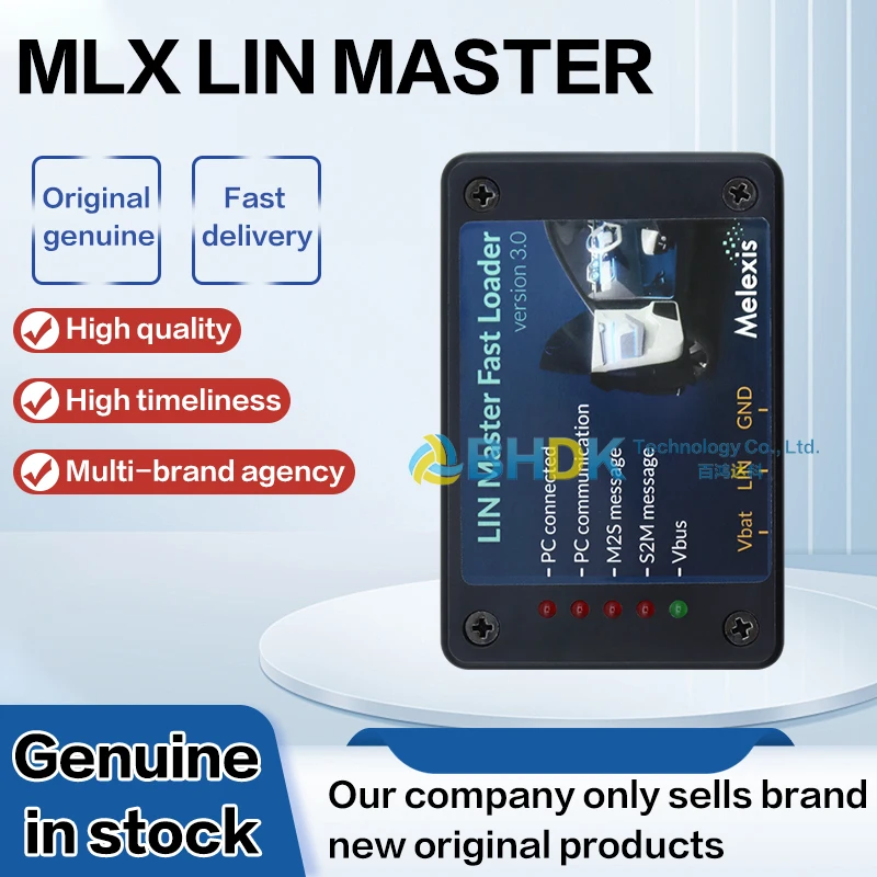 For MLX LIN MASTER Melexis USB LIN Master Fast Loader Automotive LIN Bus Debugger Programmer