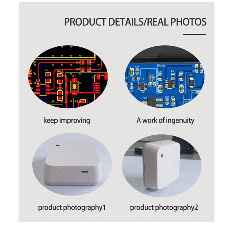 

AA60-Tuya Zigbee фотометр термогигрометр умный датчик света гигрометр монитор окружающей среды детектор яркости