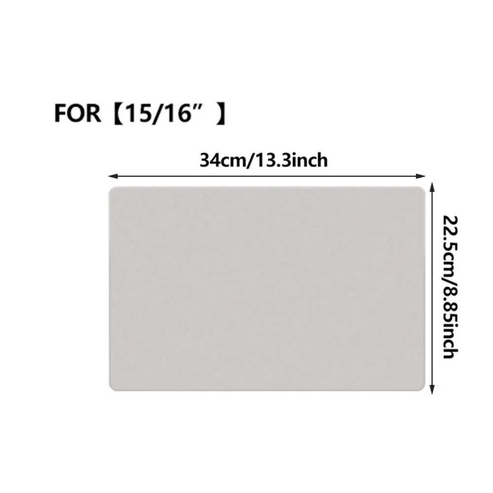 Microfiber Cleaning Cloth Soft Dustproof Keyboard Cover Reusable Lightweight for MacBook Pro 13/14/15/16 Inch