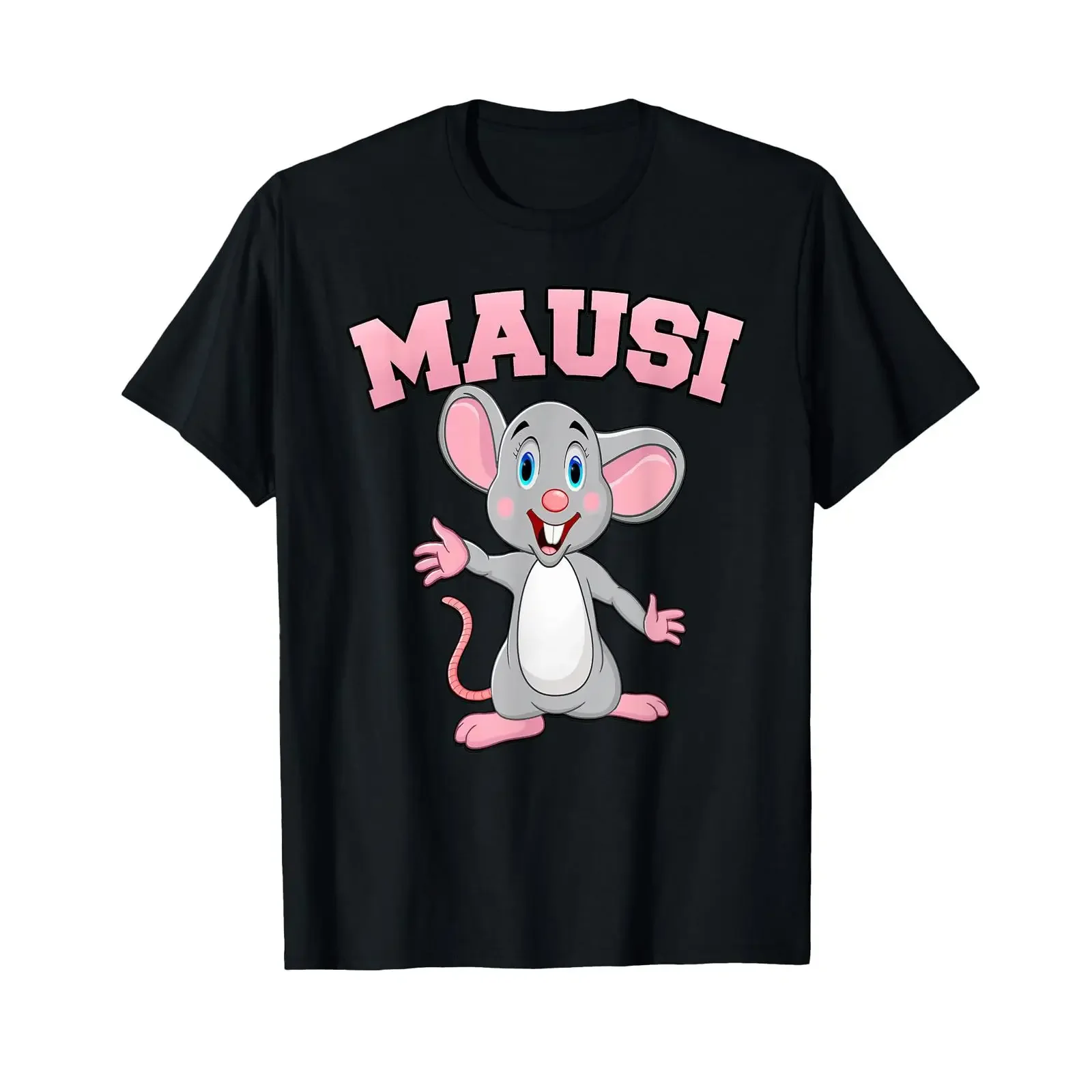 Mausi Nickname Kosename Cute Mouse Children's T Shirt vintage Washed Stretched designer clothes homme Slightly Soft