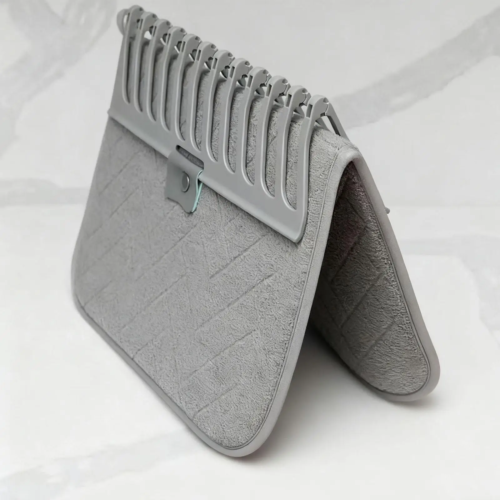 حصيرة فتاحة العلب، رف قابل للطي، رف أطباق مقاوم للنايلون، مفرش طاولة المطبخ للمطبخ، الكوب، القدح #3