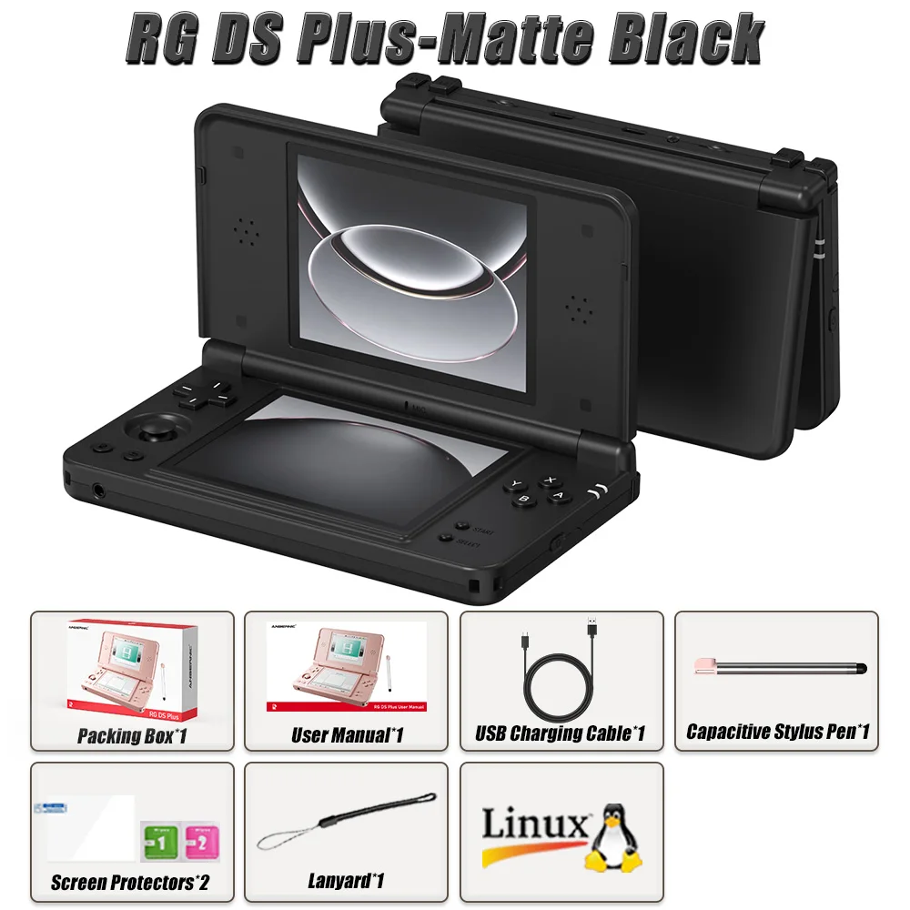 Anbernic RG DS Plus Dual-Screen Handheld