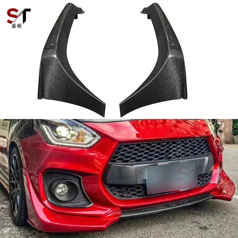 

Подходит для Suzuki Swift, угол передней обертки Swift ZC33S, угловая защита переднего бампера, передняя губа, модификация объемного звучания работы