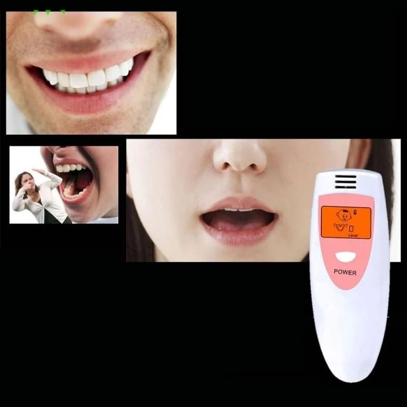 Portable Bad Breathe Smell Checker Halitosis Detection Tool Anti Oral Odour Test Health-Care Gadgets Breathalyzer