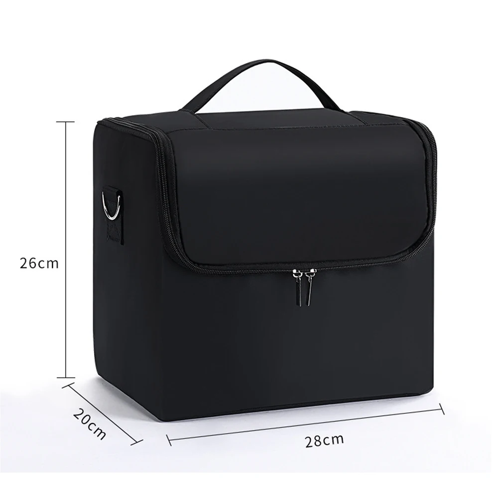 Large Capacity Make Up Bag Multi-layer Manicure Hairdressing Tool Kit Cosmetics Storage Case Box Toiletry Bag Makeup Organizer