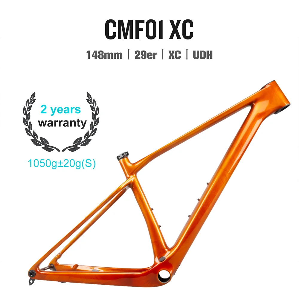 

T1000 Легкая карбоновая рама для горного велосипеда MTB 29ER UDH 148*12 мм, ось дискового тормоза, велосипедная рама, настраиваемая в наличии