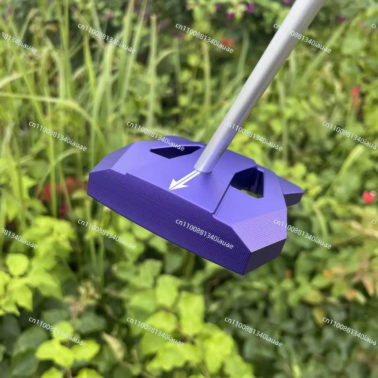 Golf Putter, Purple Aluminum Alloy Club, Skeleton Design 34/35 Inches