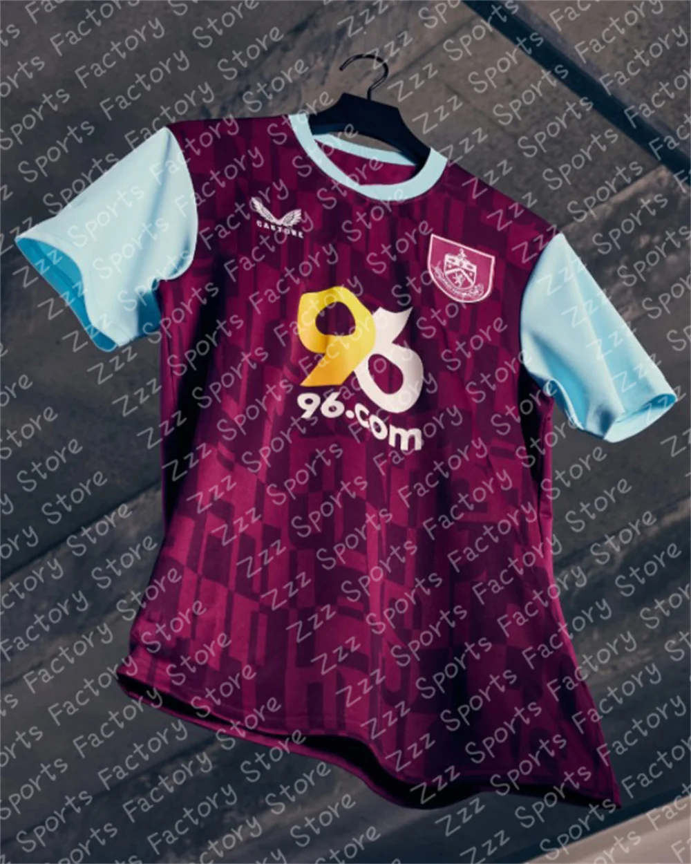 Kids Adults 2024 Summer Soccer Training Clothing New Arrival Champions Burnley 24/25 Home Football Breathable Quick-dry Jersey