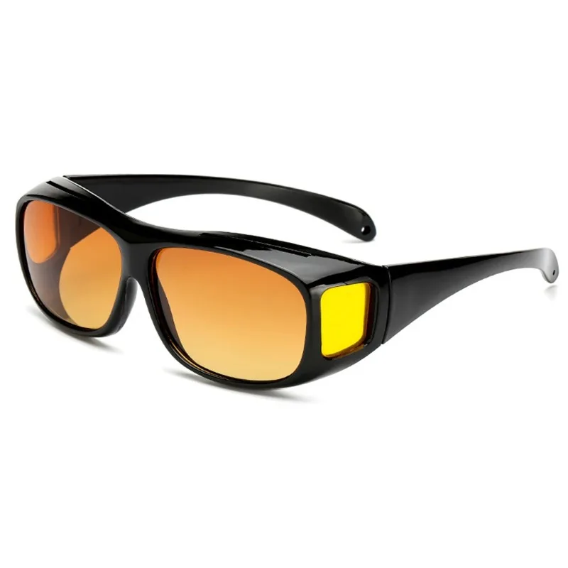 Anti-Glare Nachtsicht Fahrer Brille Mode Sonnenbrillen Radfahren Brille Nacht Fahren Verbesserte Licht Gläser Auto Zubehör – Detail 3