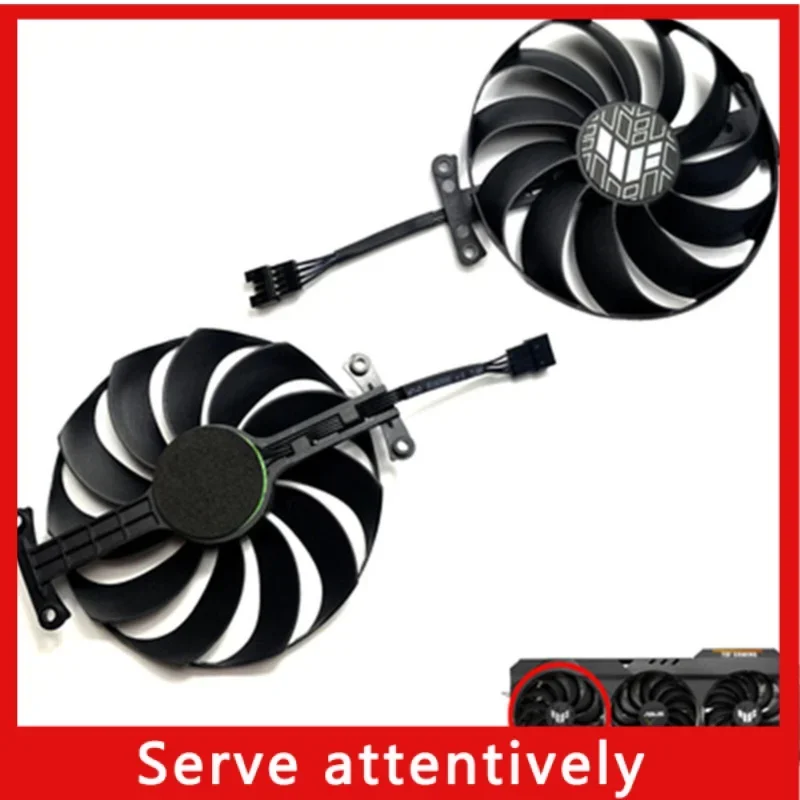 Вентиляторы охлаждения для видеокарты ASUS TUF RX6700XT 6800 6800XT 6900XT 6950XT, часть