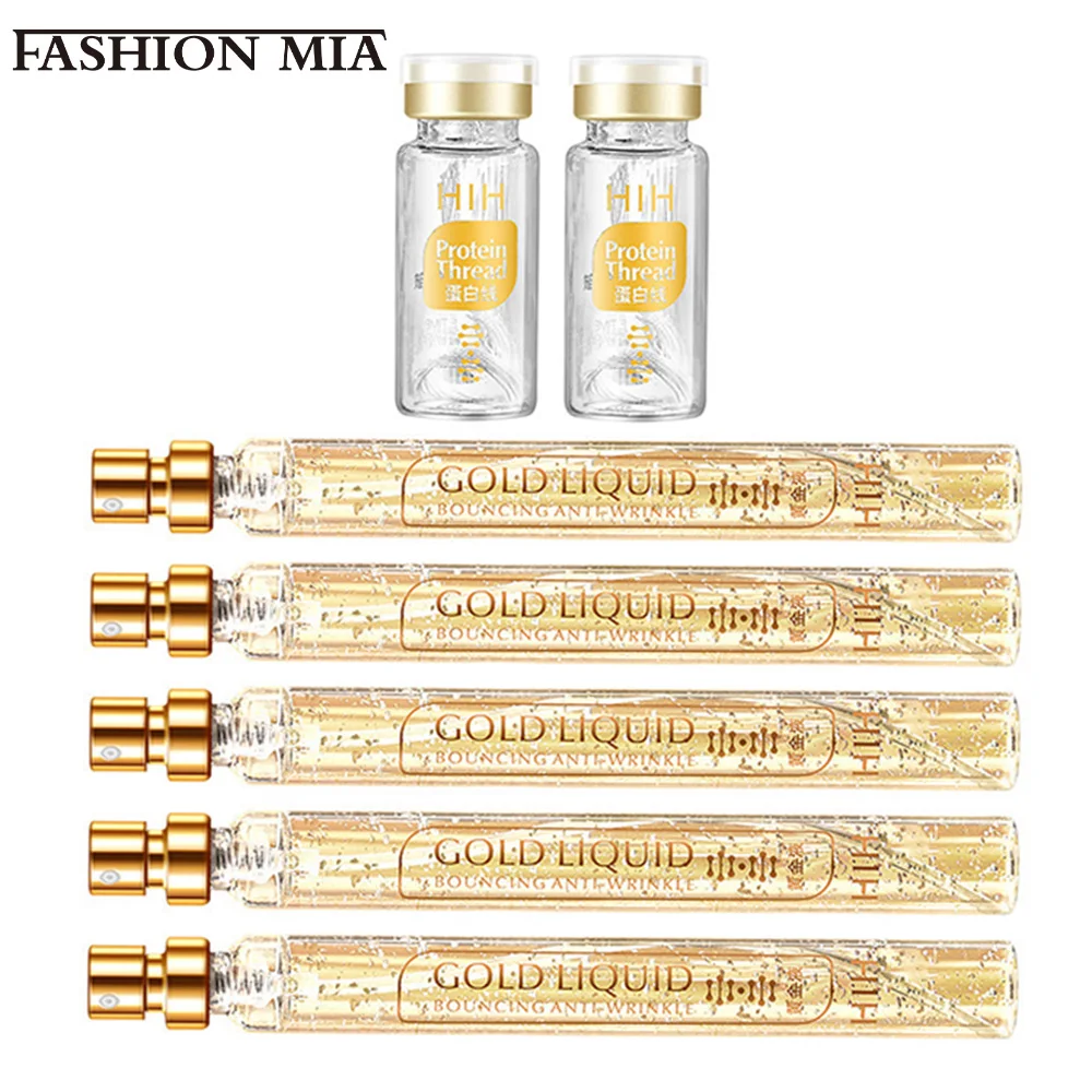 

Moisturizer Serum Face Lifting Collagen Supplement Protein Thread Essence Anti-aging Smoothing Firming Skin Silk Line Beauty